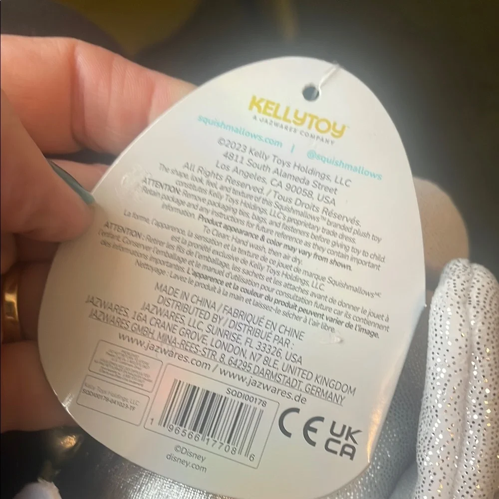 NWT Tinkerbell Disney‎ Squishmallow Plush
